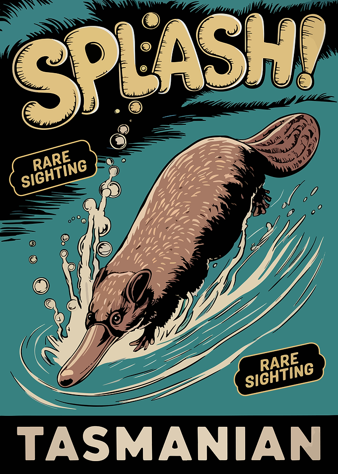 Tasmanian Platypus Splash