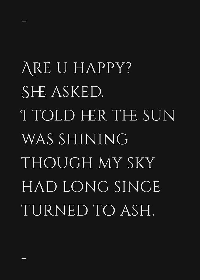 The Sun I Spoke Of