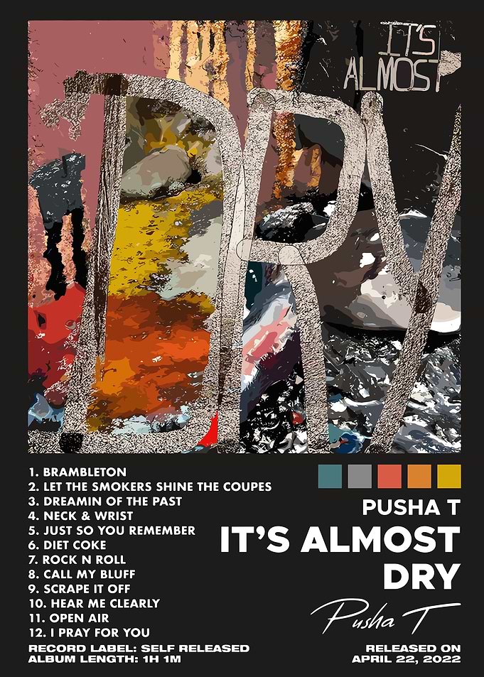 Pusha T It's Almost Dry Album