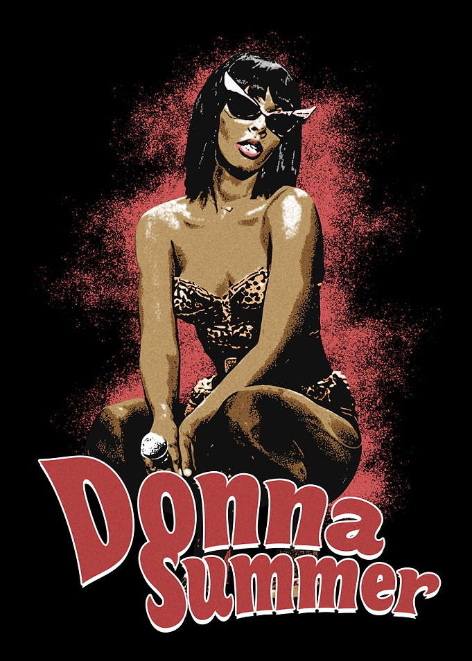 Donna Summer Retro Poster