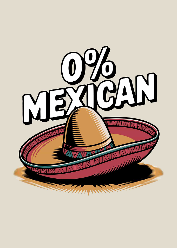 0% Mexican Sombrero Cinco De Mayo