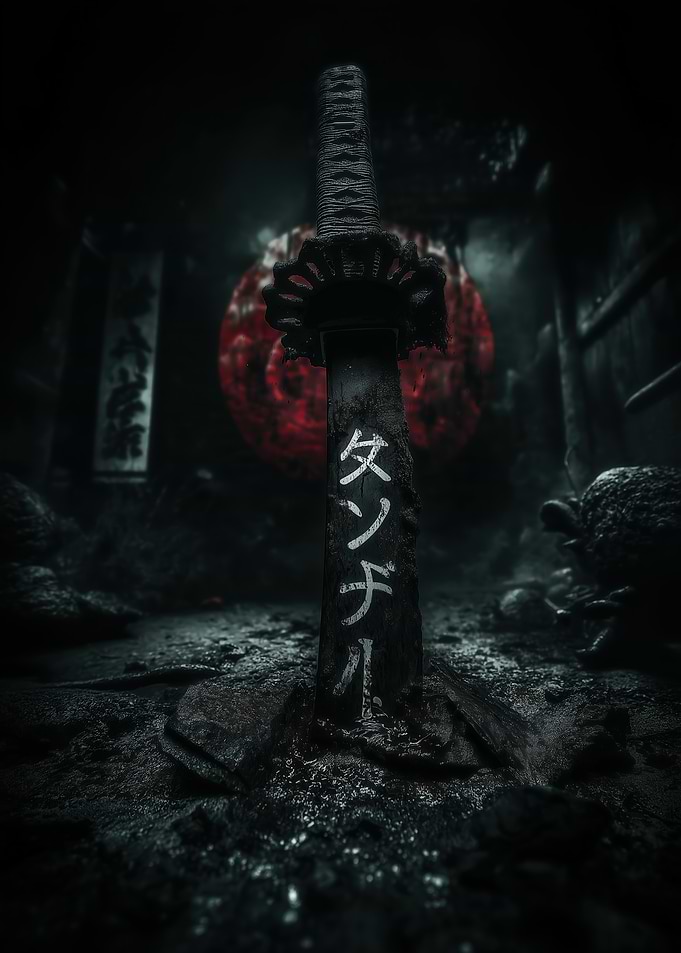 Dark Samurai Sword