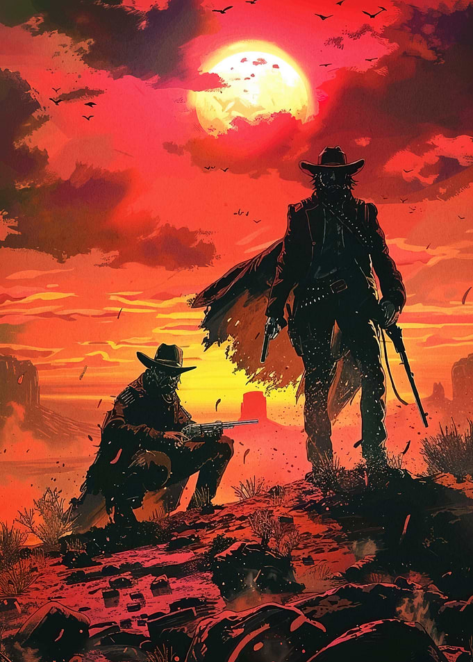 Western Outlaws Sky