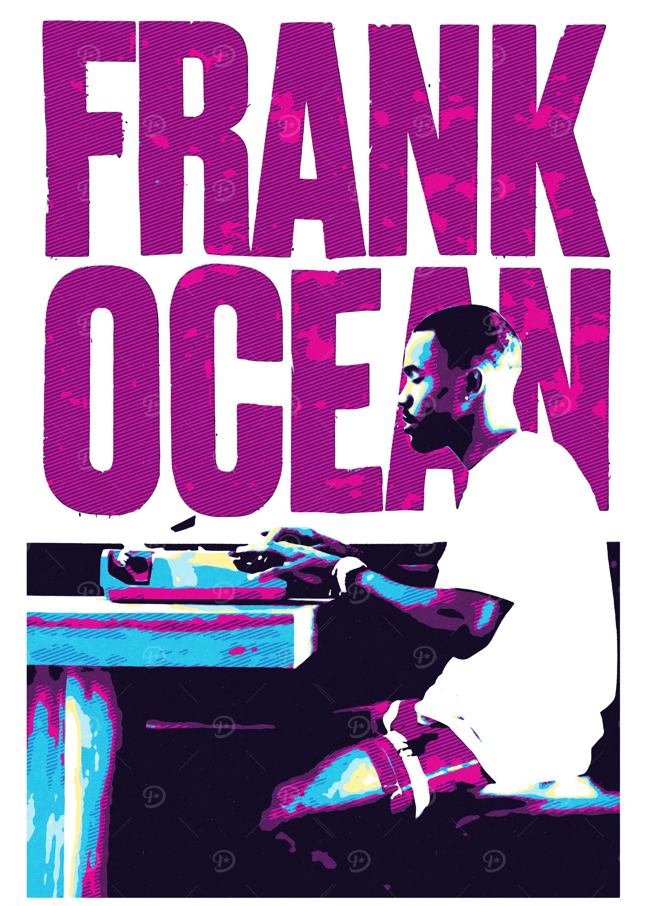 Frank Ocean Portrait Art