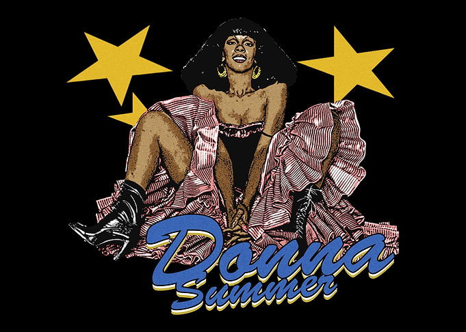 Donna Summer Retro Poster