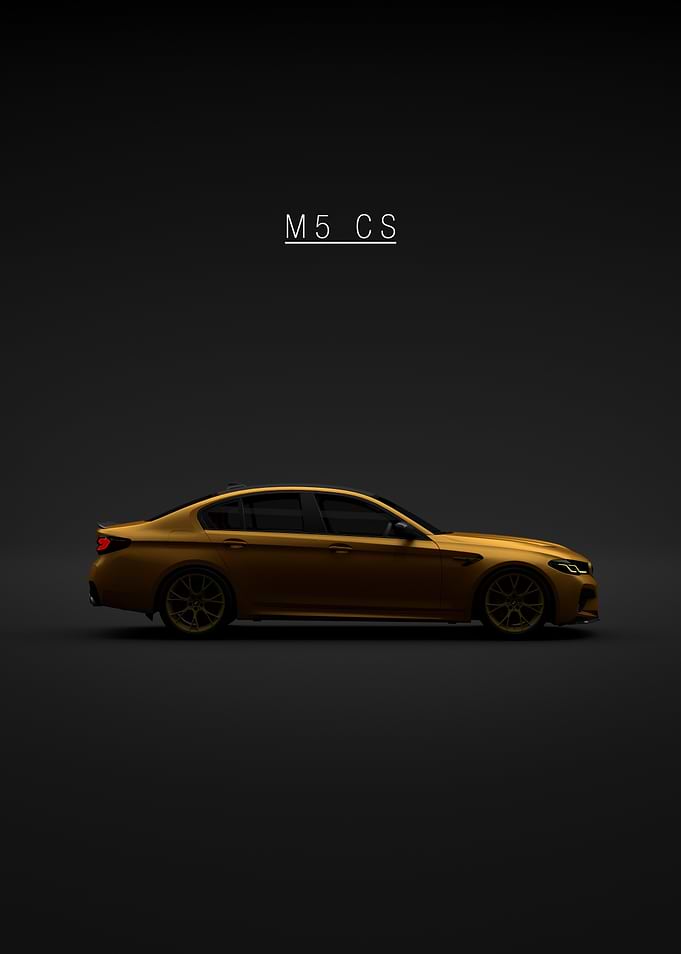 BMW M5 CS F90 - Gold
