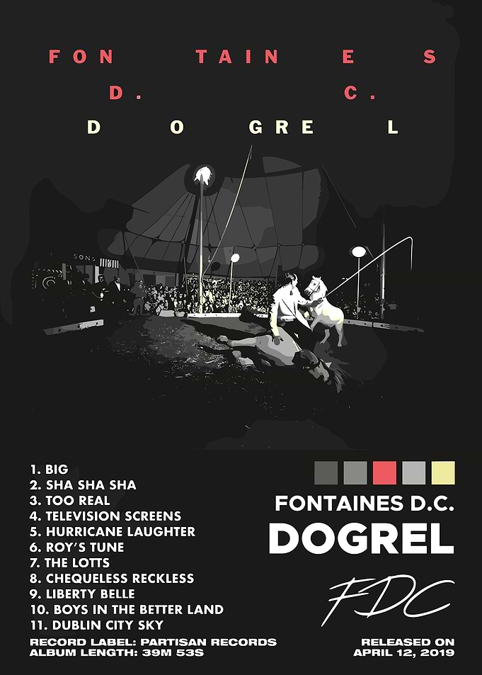 Fontaines D.C. - Dogrel Album Cover