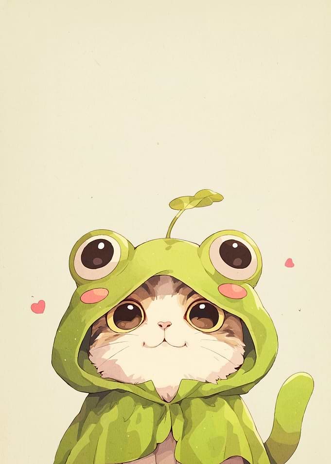 Cat Frog Costume