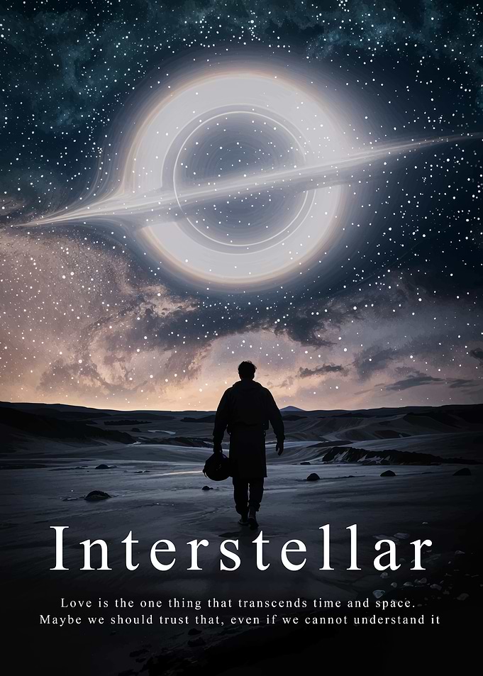 Interstellar Movie Poster Quotes