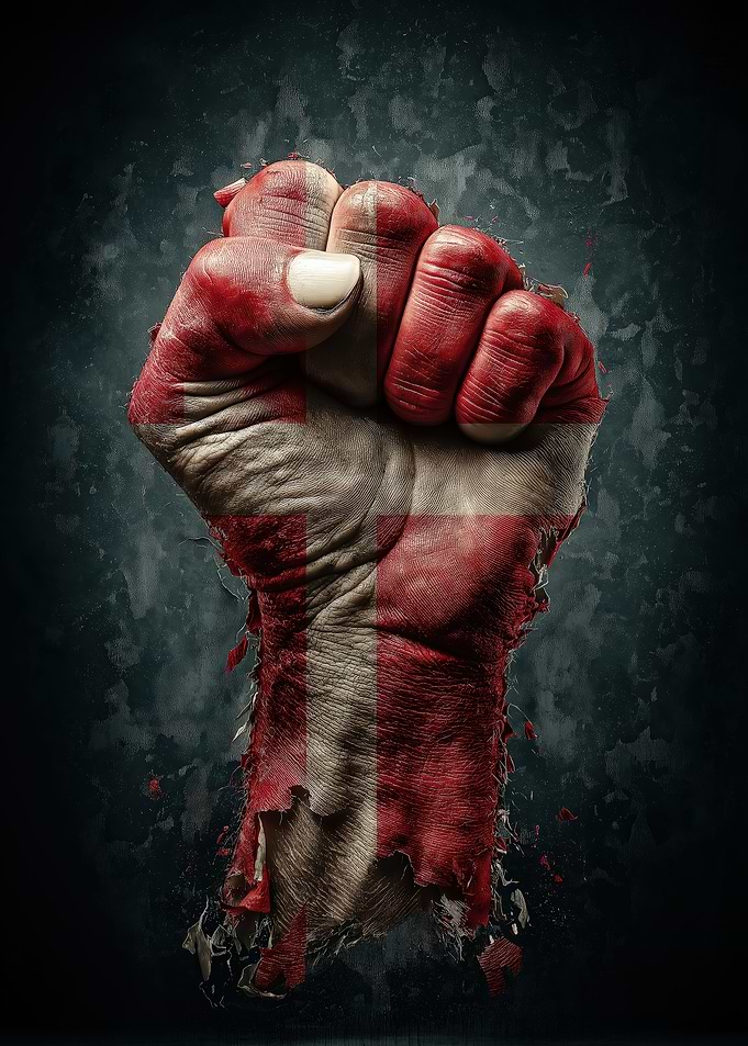 Denmark Flag Fist