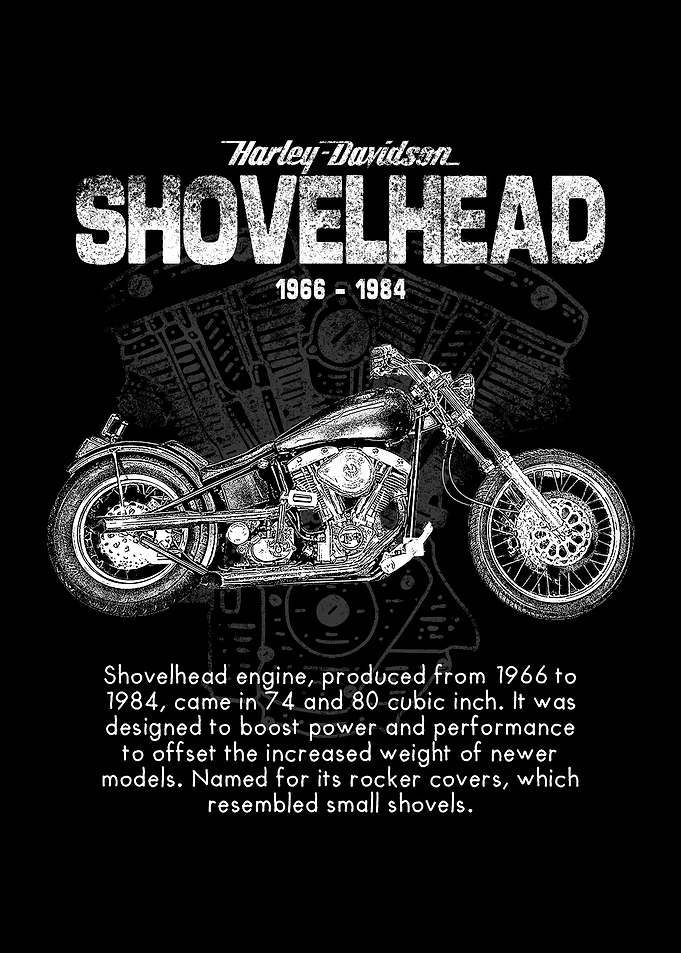 Harley-Davidson Shovelhead Motorcycle