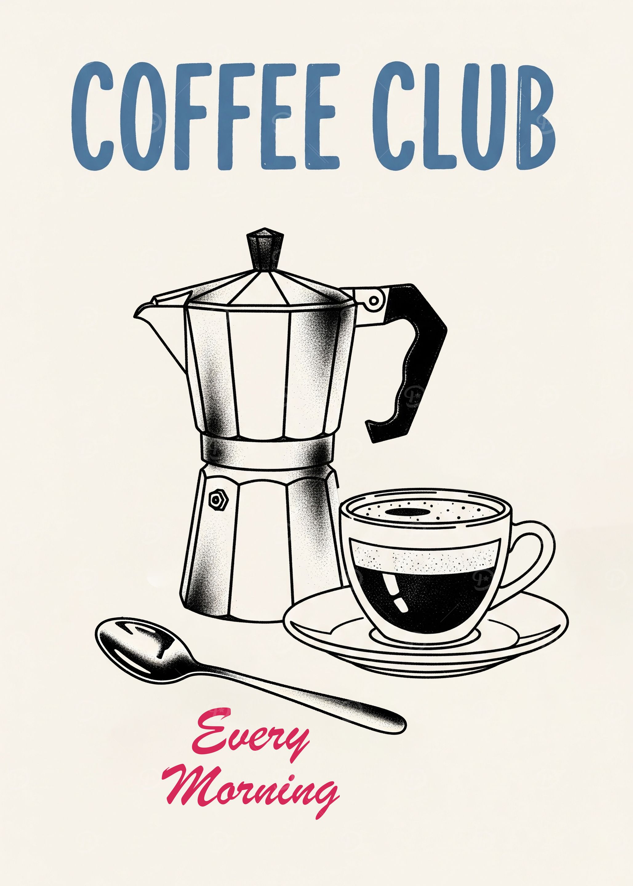 Coffee Club Every Morning
