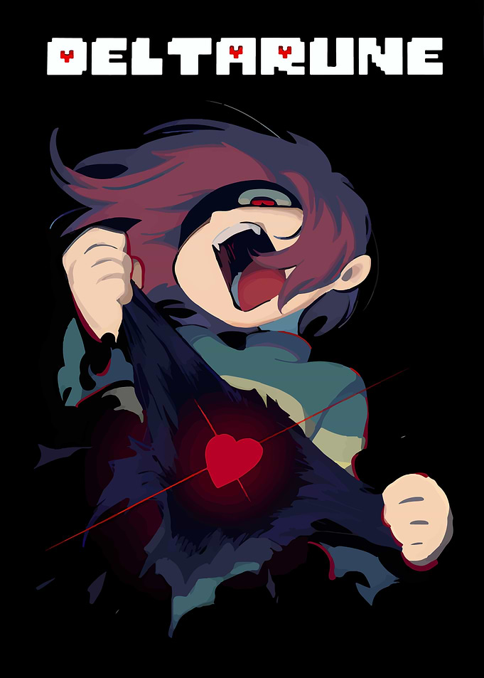 Deltarune Kris Heart