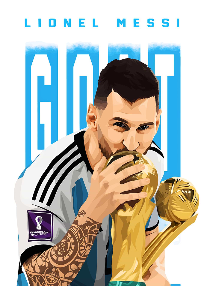 Lionel Messi World Cup Victory
