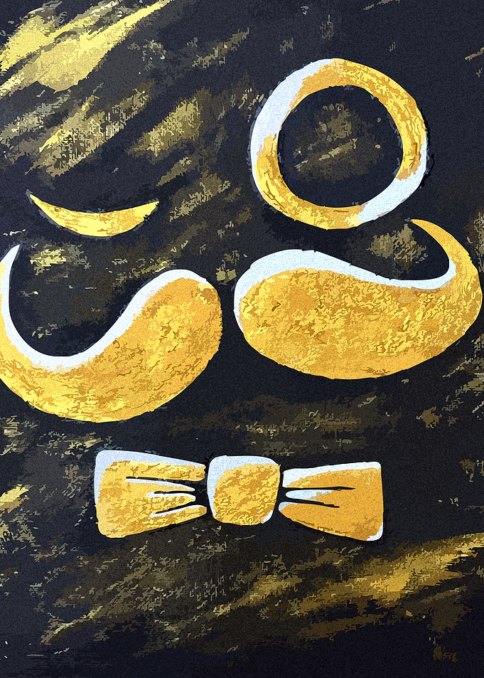 A Golden Dapper Wink