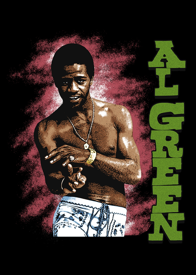 Al Green Retro Poster