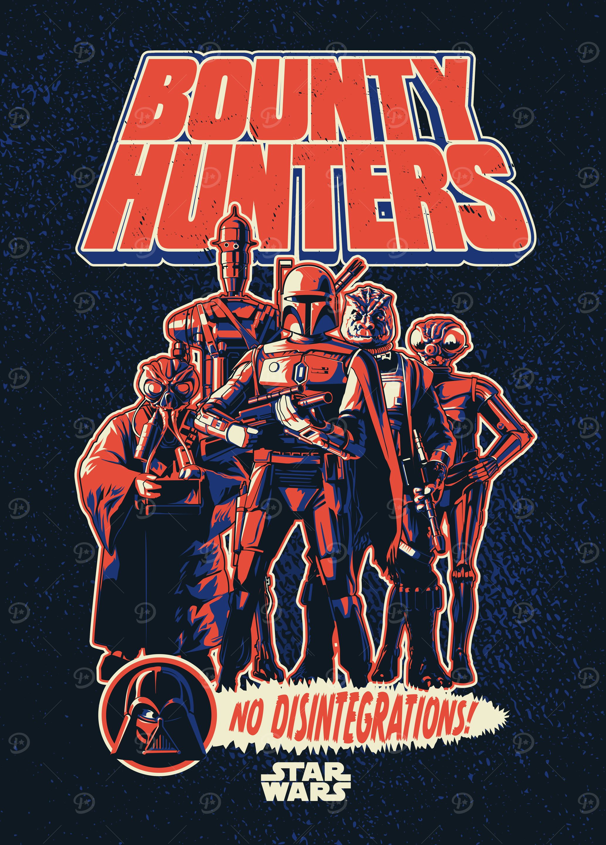 Retro Pop Bounty Hunters
