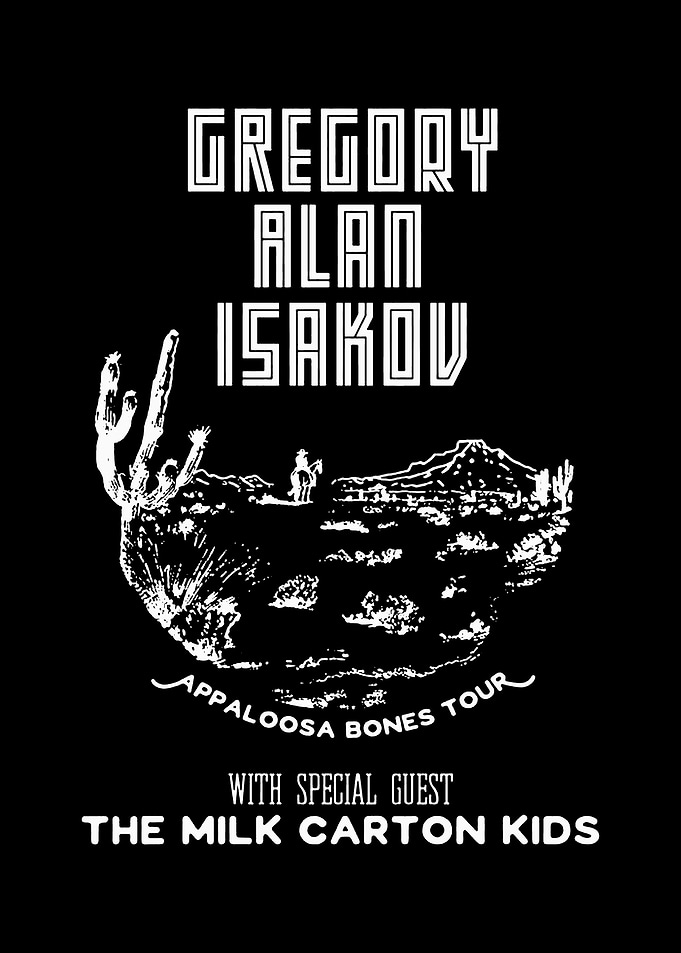 Gregory Alan Isakov Appaloosa Bones Tour