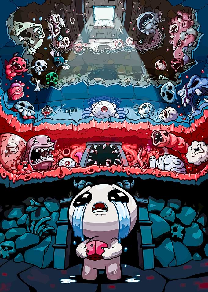 The binding of isaac Posters Online - Shop Unique Metal Prints, Pictures,  Paintings | Displate