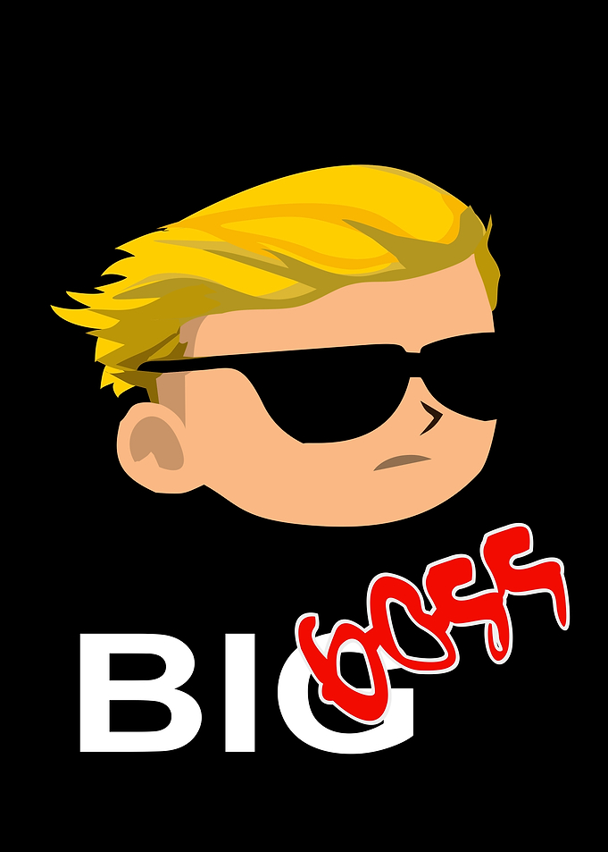 Big Boss Cartoon Character