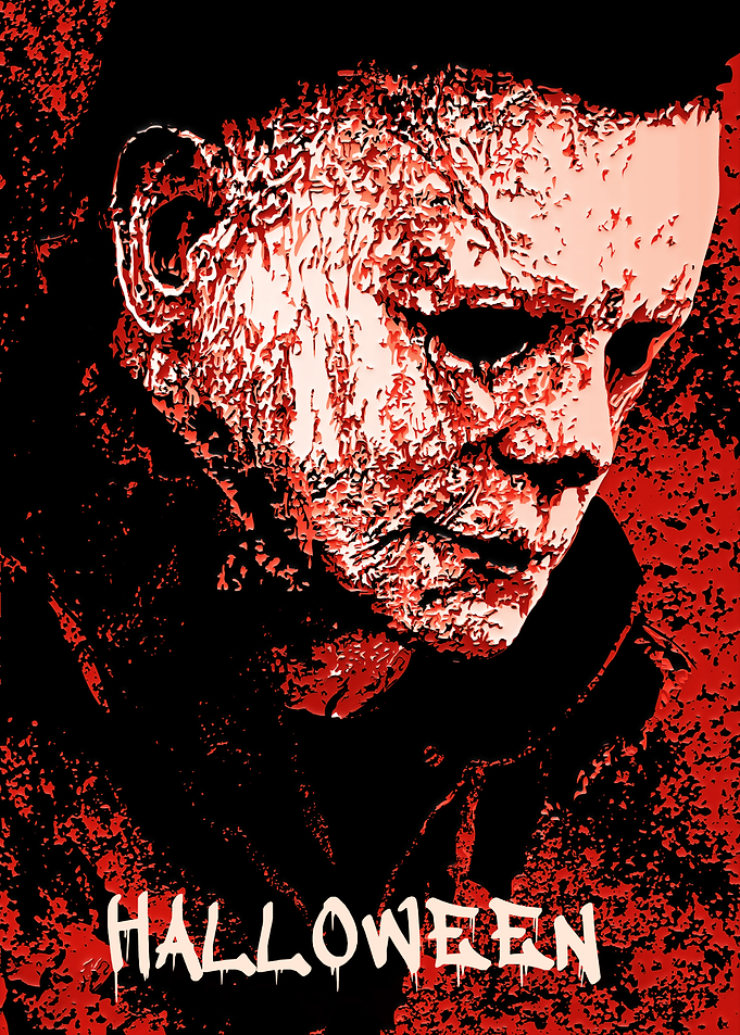 Michael Myers Halloween Horror Poster