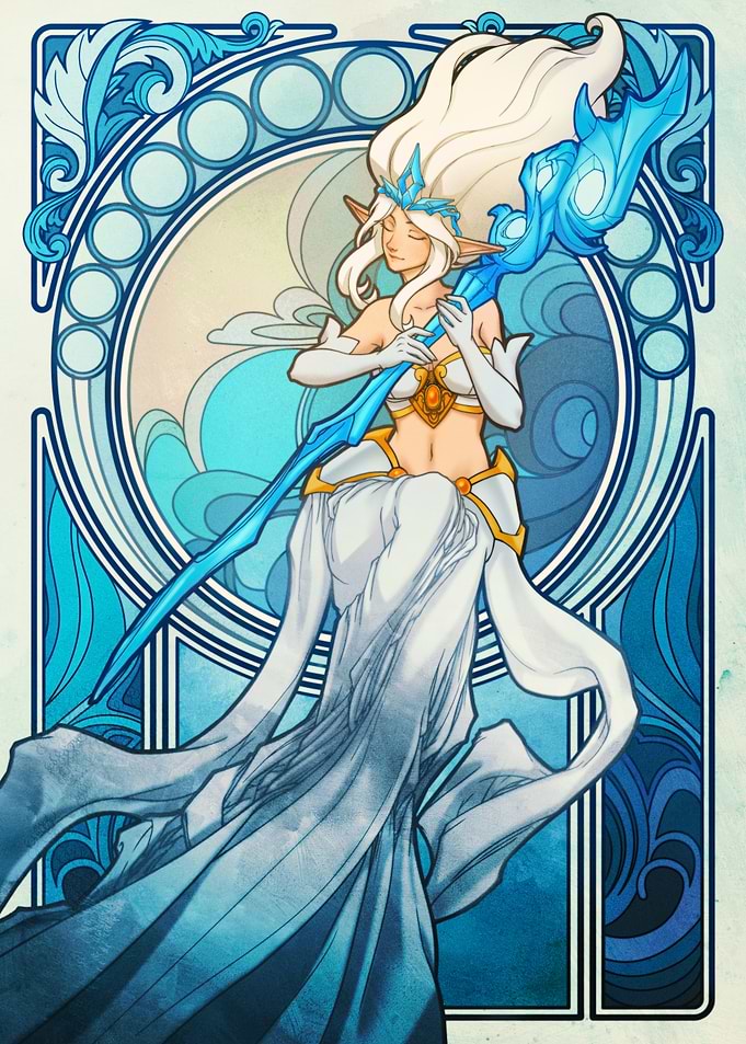 Art Nouveau Janna