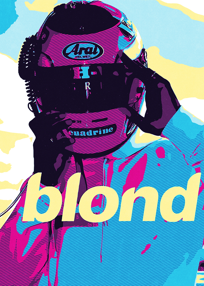 Blond Album Cover Art