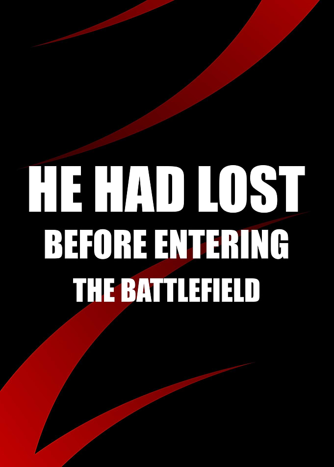 He Had Lost