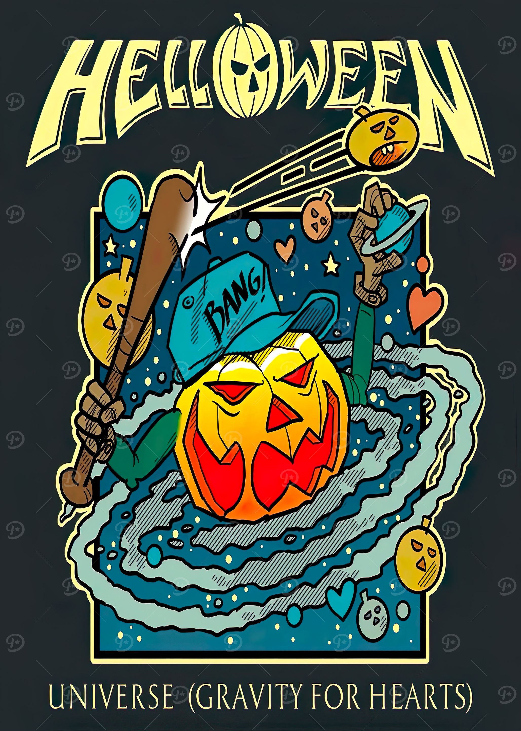 Helloween Posters Online - Shop Unique Metal Prints, Pictures