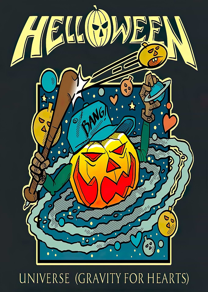 Helloween Universe Gravity for Hearts Artwork