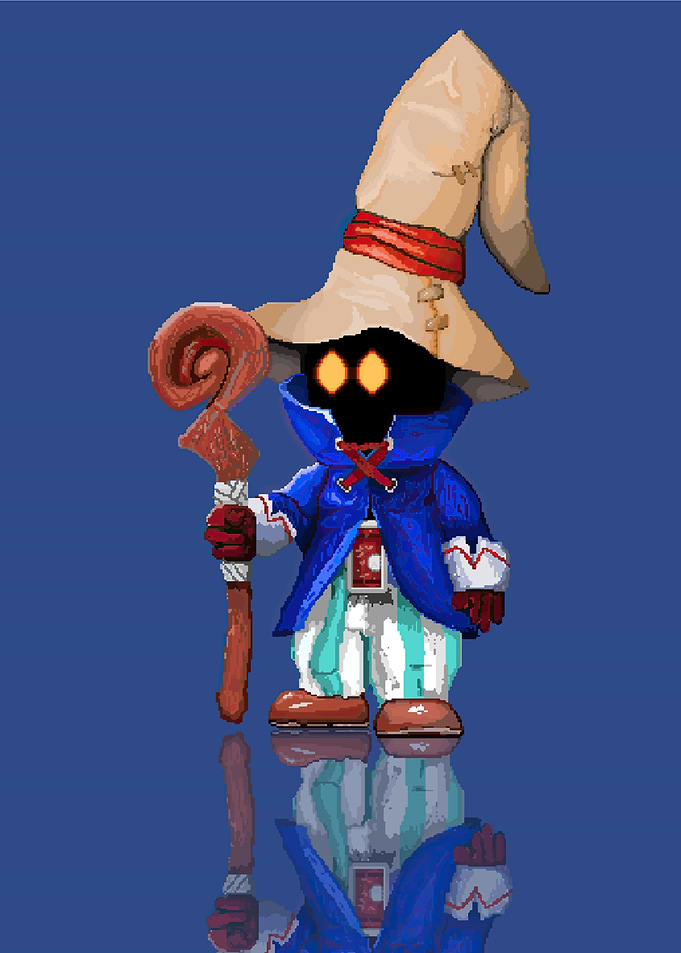 Vivi Ornitier Pixel Art