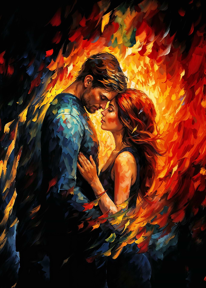 The Lovers - Spectrum Tarot Series
