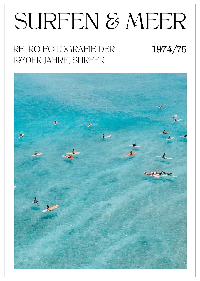 Surfen & Meer: Retro Surfer Photography