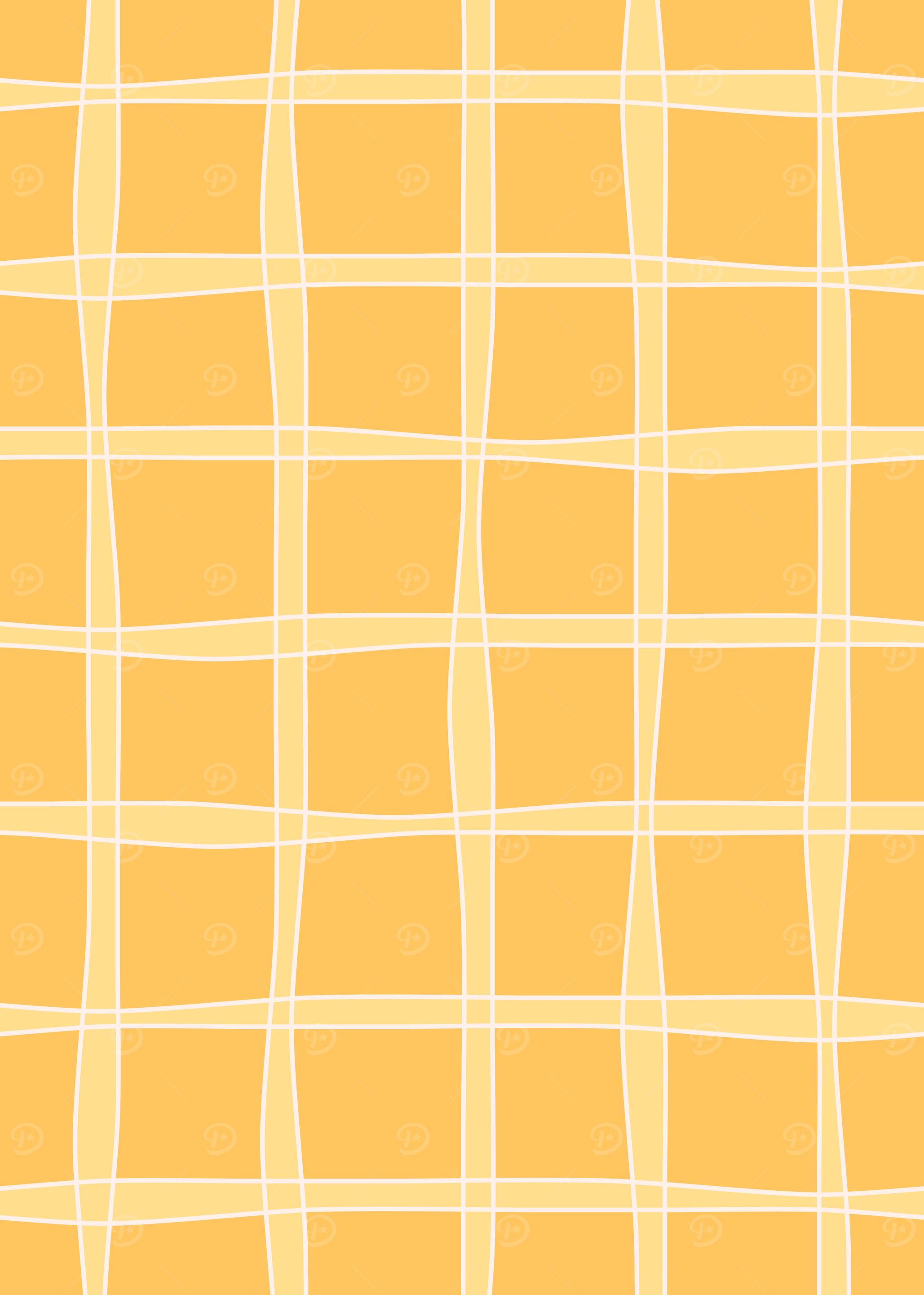 Yellow Plaid Pattern