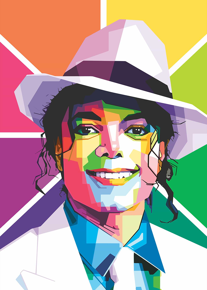 Michael Jackson Pop Art Portrait