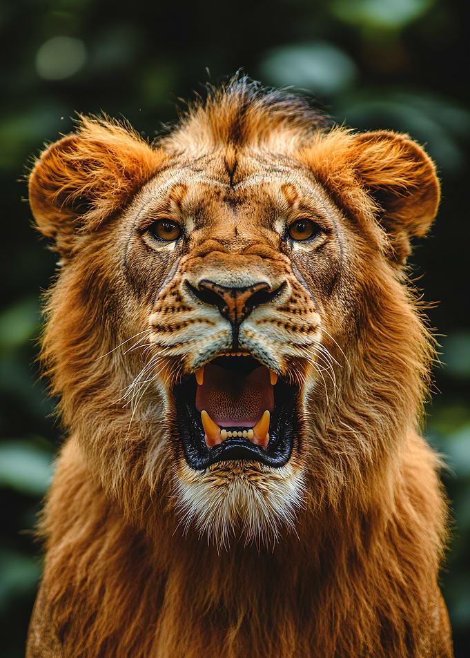 Roaring Lion Portrait