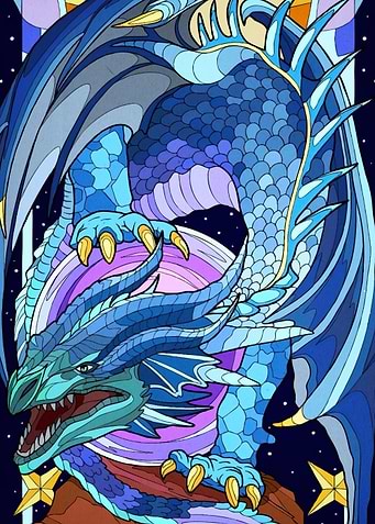 Blue Dragon Animal