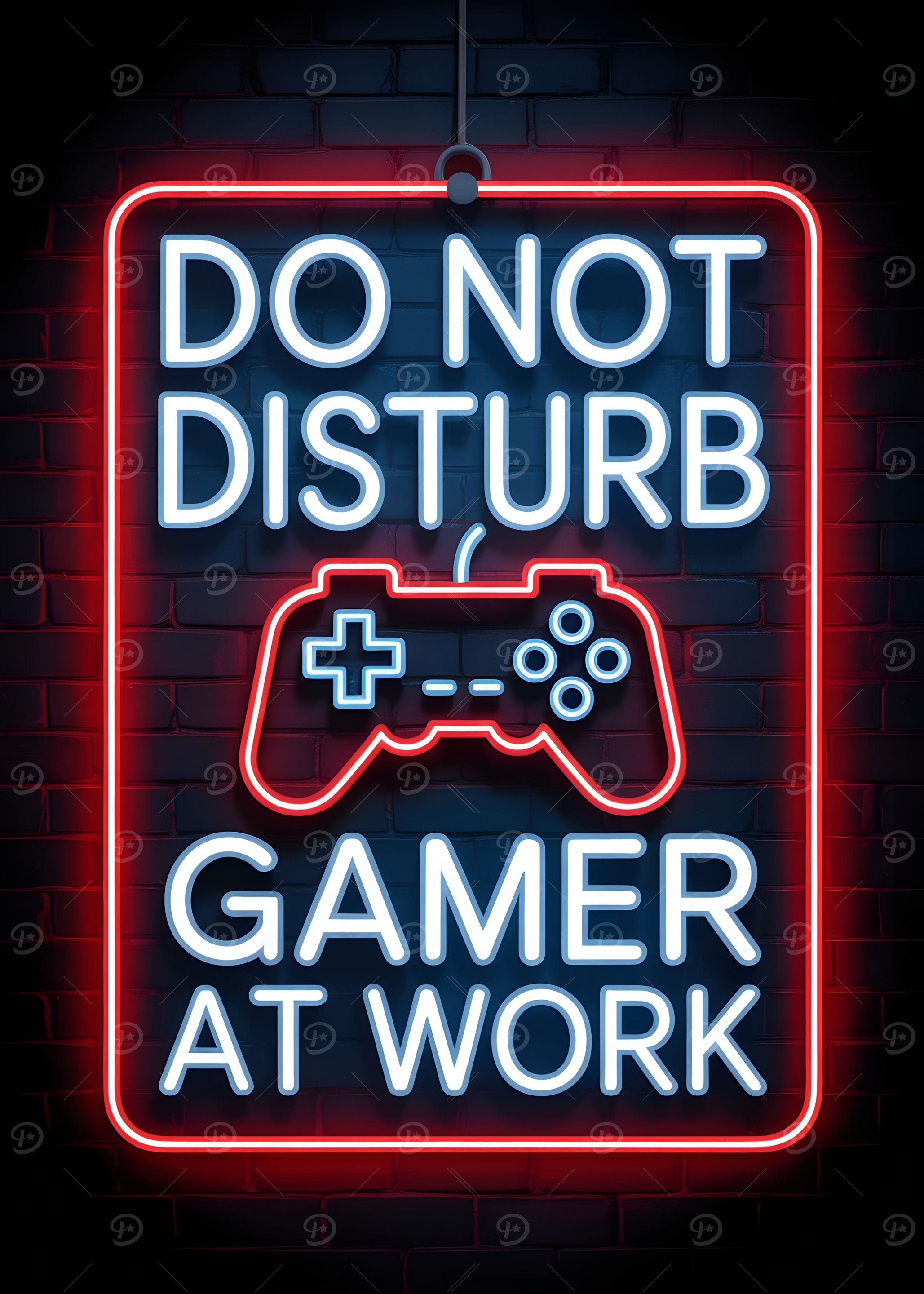 Do Not Disturb Gamer Neon Sign