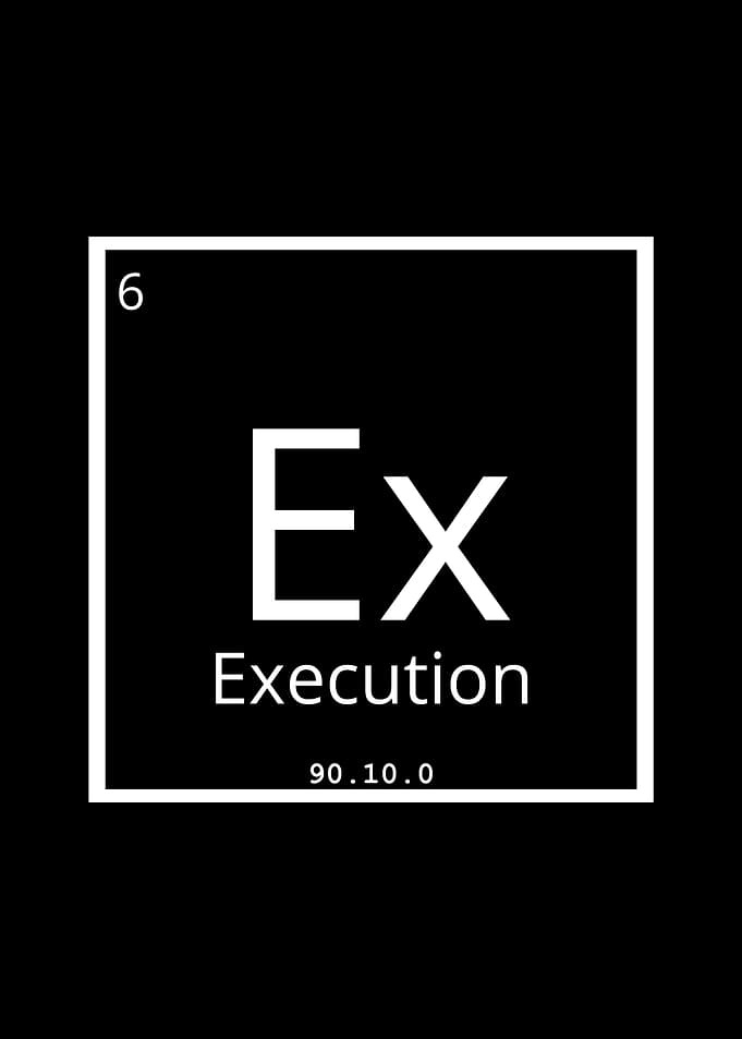 Execution Periodic Table Element Design