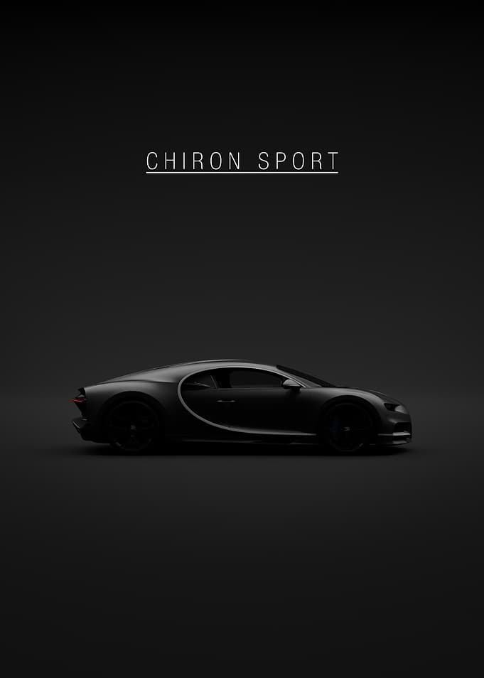 Bugatti Chiron Sport - Black