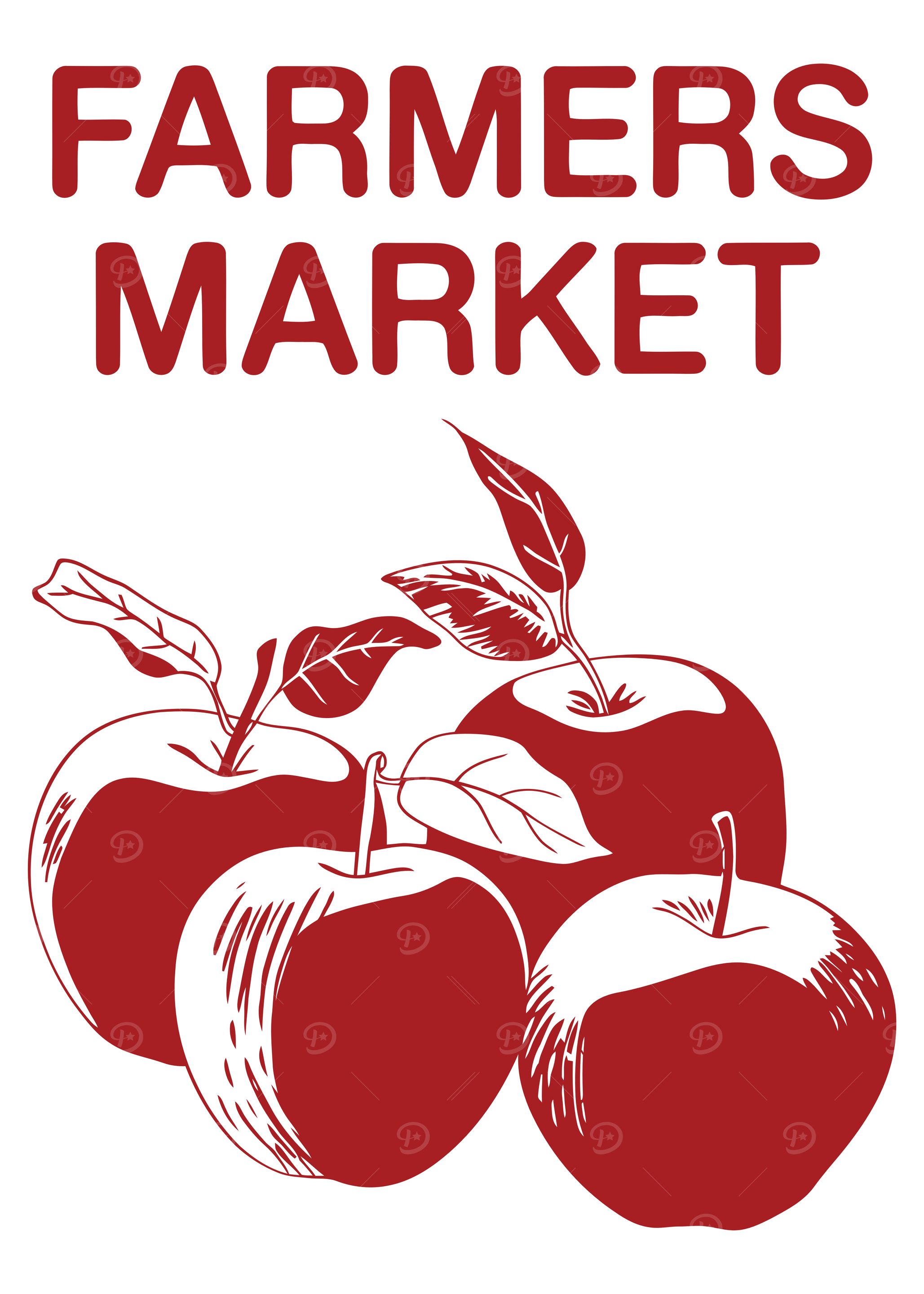 Farmers Market Apple