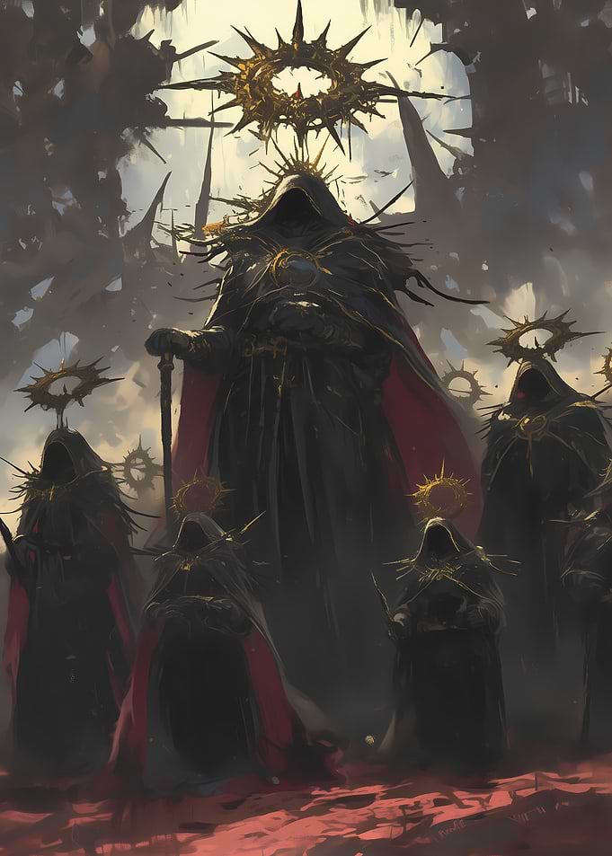 Dark hooded Lords