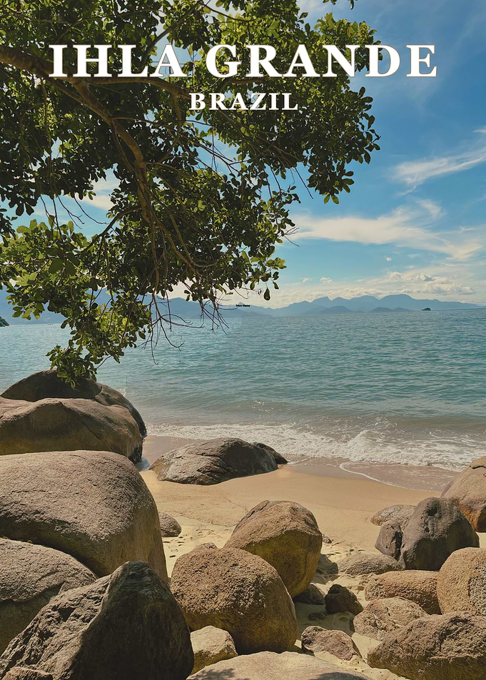 Ilha Grande, Brazil Beach Scene