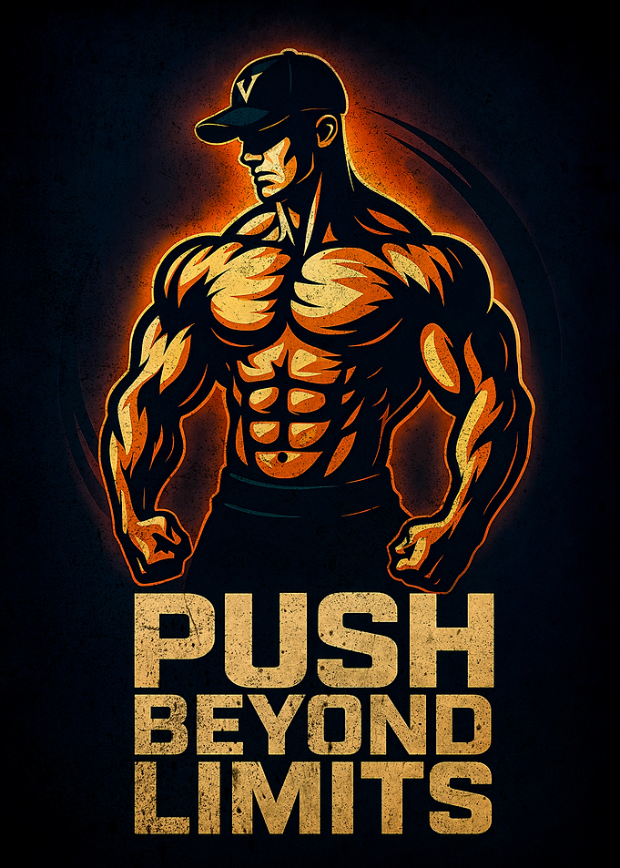 Push Beyond Limits Bodybuilding Motivation