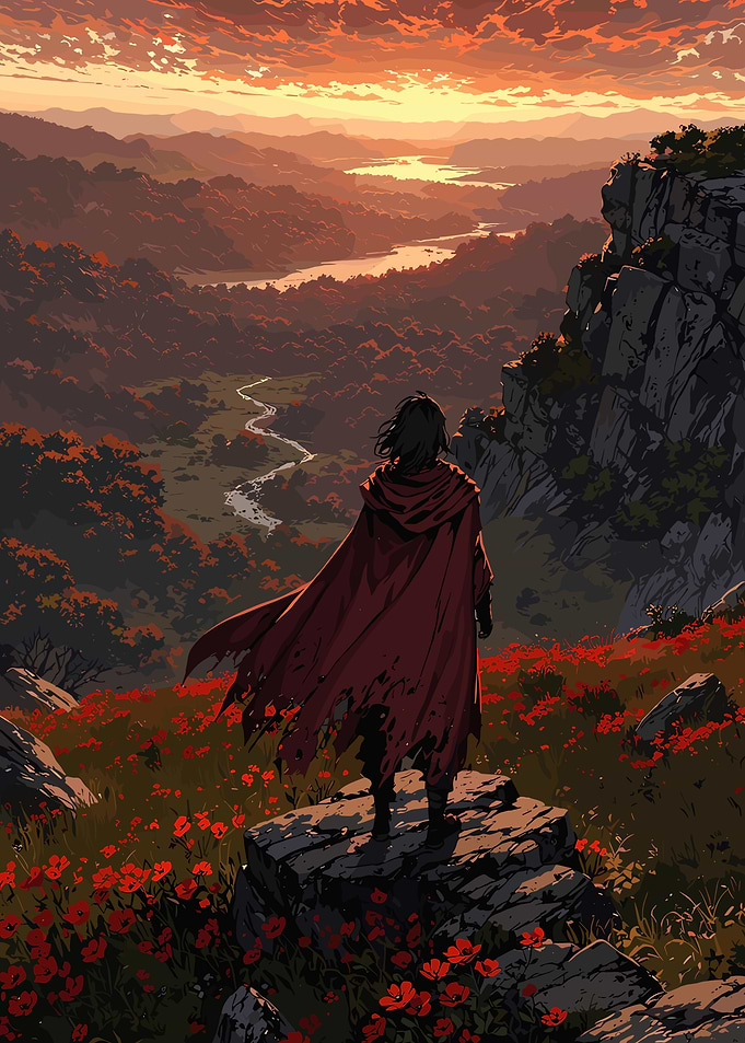 Red Cloak Overlook Landscape