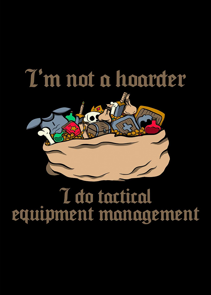 Tactical Equipment Management Funny Design