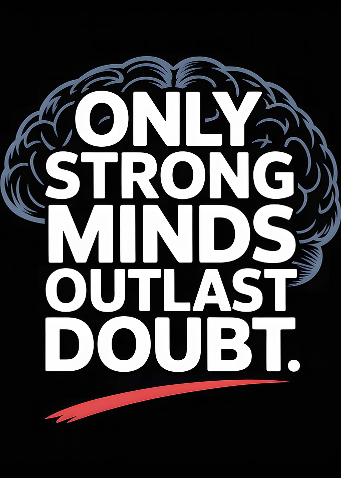Strong Minds Outlast Doubt