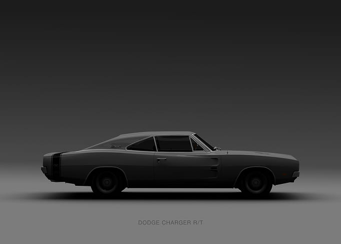 Dodge Charger R/T Side View