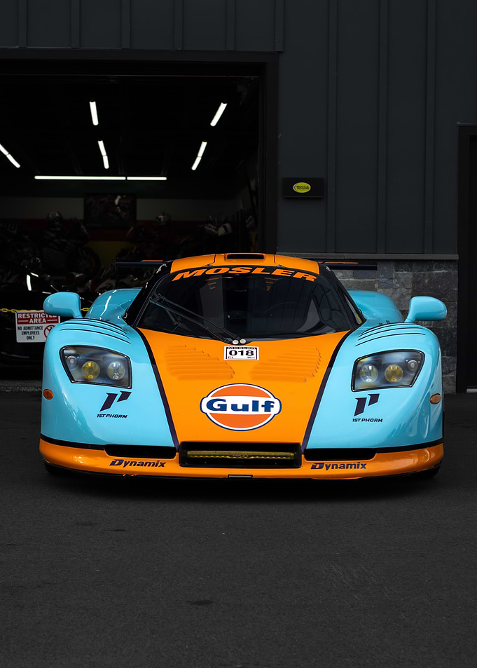 Mosler Automotive Race Car Gulf Livery