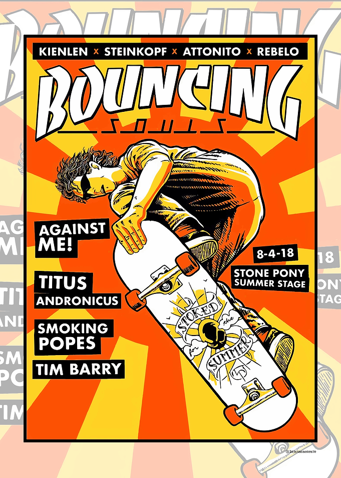 Bouncing Souls Concert Poster Art